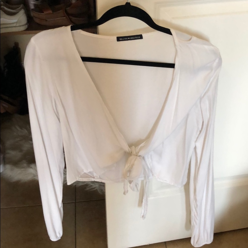 whiteout sleeve Free People top